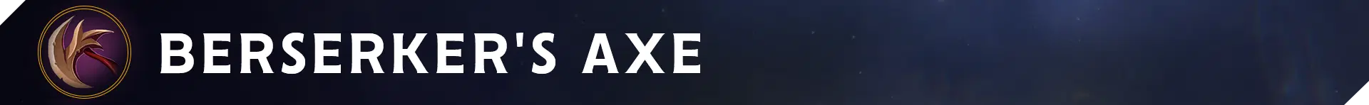 Web Banner Items Berserker-s Axe